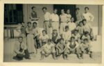 Orhan Arı with students & colleagues at Ilk Köycülük School. Omorfo, 1941-42