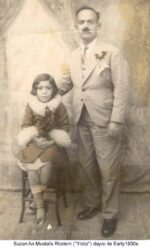 Suzan Arı and her dayı (Mothers brother) Mustafa Rüstem. Early 1930s