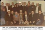 Orhan Arı at a Mosque. Australia, 1980s.