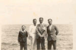 On left Orhan Arı with relatives at Vretça 1932