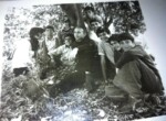 Orhan Arı with his students. Early 1960s